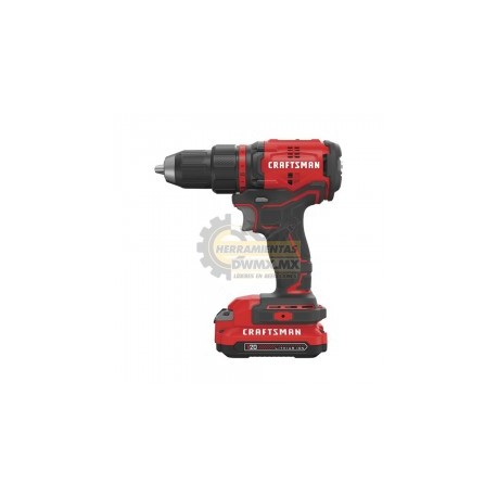 Taladro / Destornillador Brushless 1/2'' 20V MÁX CRAFTSMAN CMCD710C1