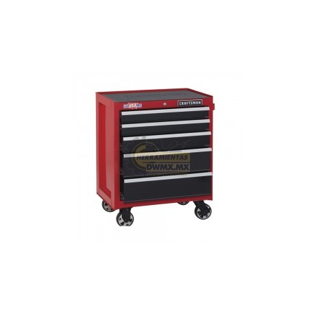 Gabinete de Herramientas Inferior 26'' con Ruedas 5 Cajones Rojo CRAFTSMAN CMST22752RB