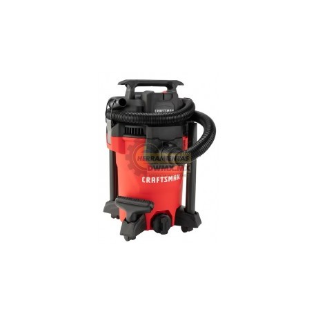 ASPIRADORA PARA TALLER SECO/MOJADO 4GAL 3,5HP CON ACCESORIOS CRAFTSMAN CMXEVCVVCM408