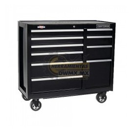 Gabinete Metálico Rodante 41'' con 10 Cajones CRAFTSMAN CMST24110BK